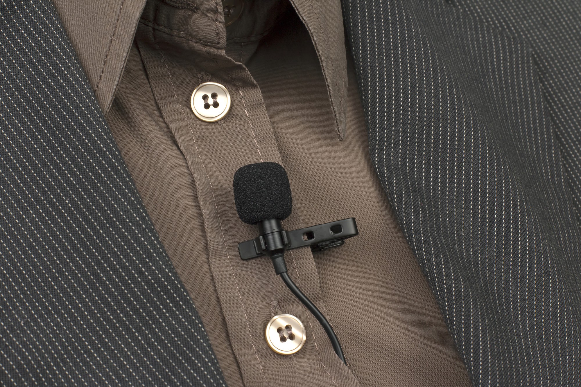 large editorial shot of embroidered jacket lapel